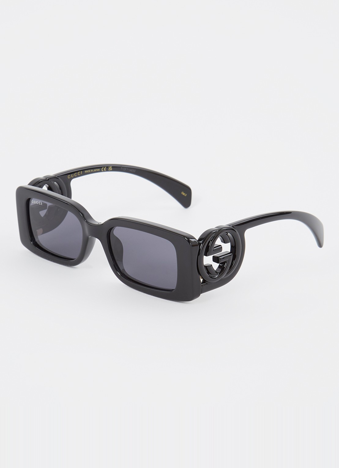 Gucci Retro zonnebril GG1325S - voorkant 4 zwart