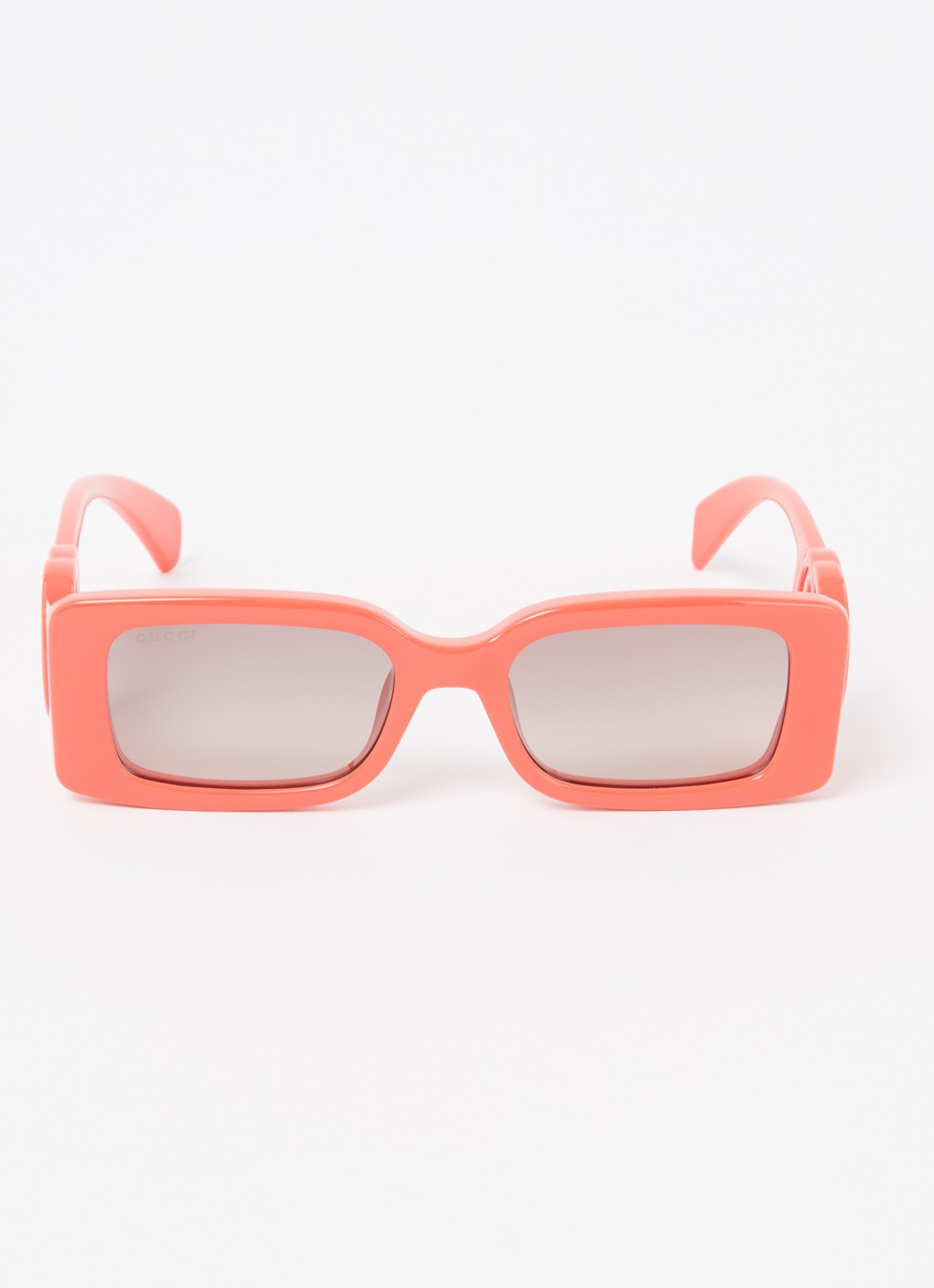 Gucci Retro zonnebril GG1325S - detail perzikroze