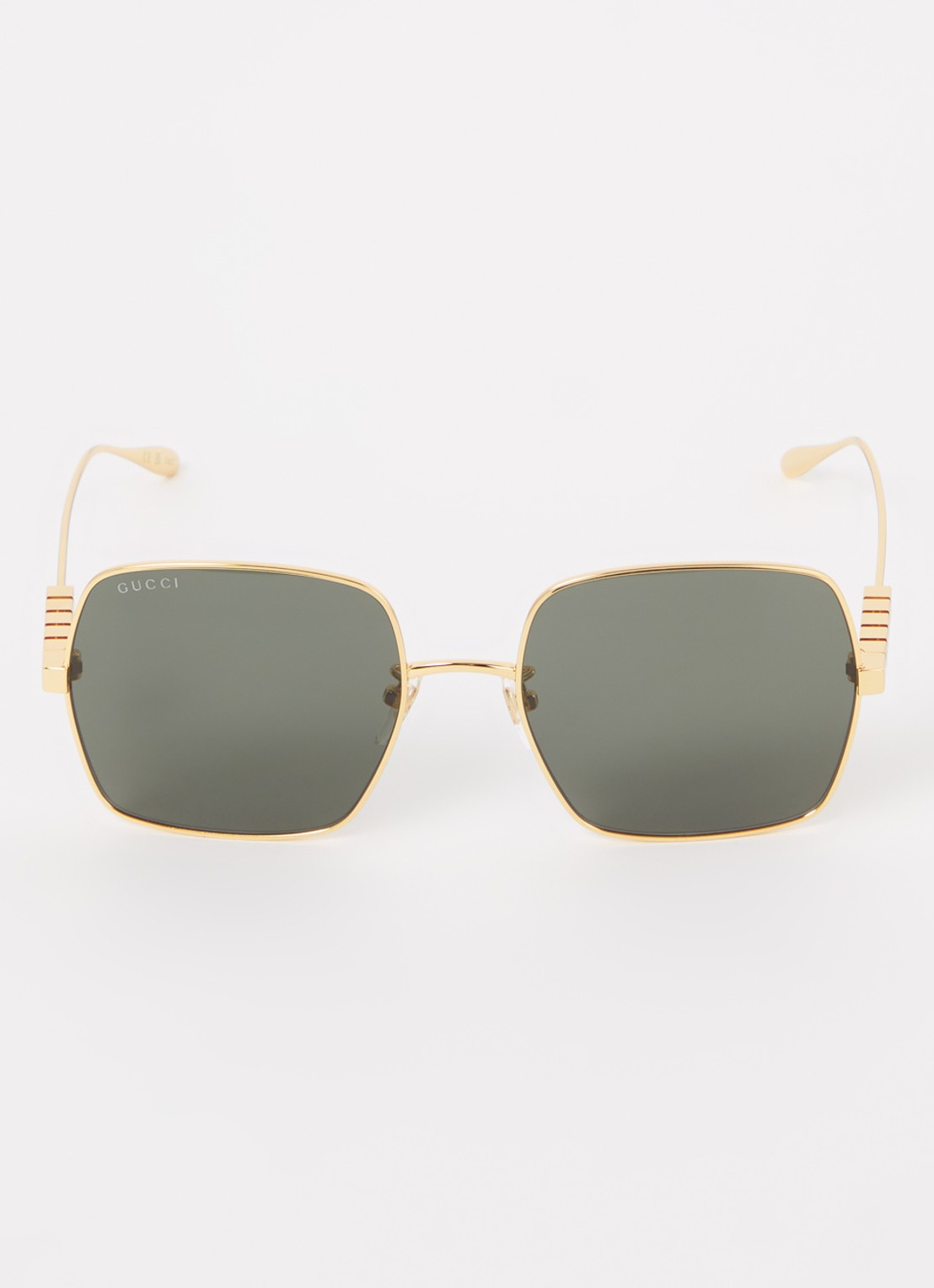 Gucci Retro zonnebril GG1434S - detail 3 goud