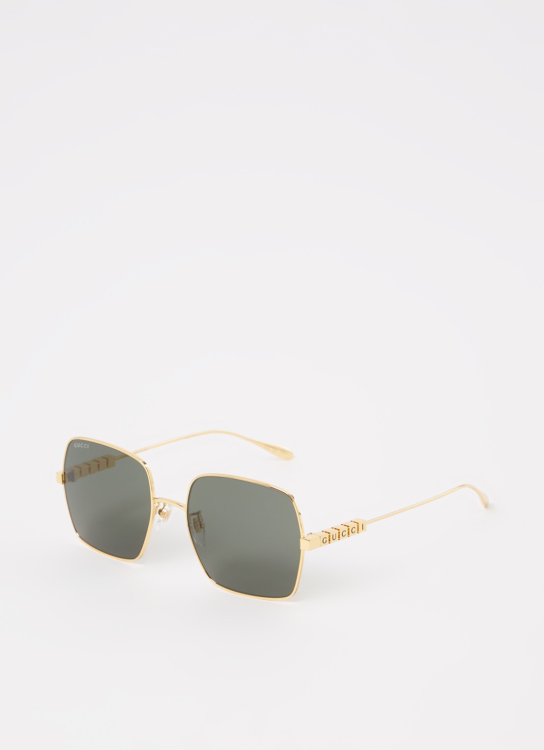 Gucci Retro zonnebril GG1434S - voorkant goud