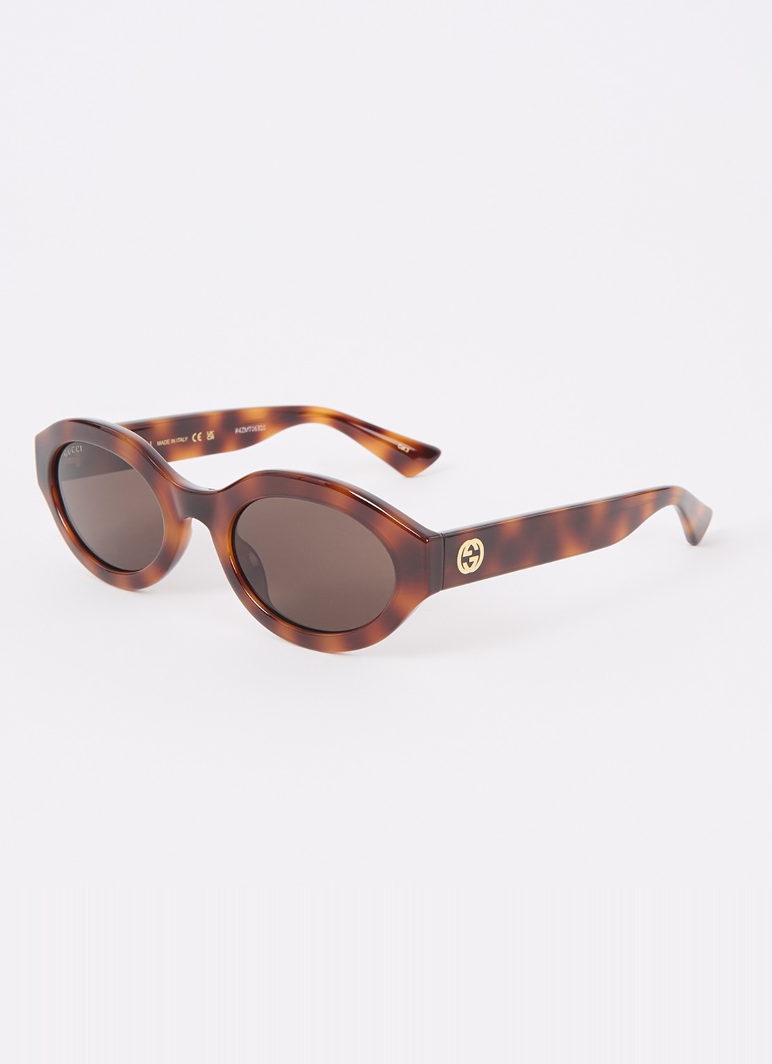 Gucci Retro zonnebril GG1579S - voorkant bruin