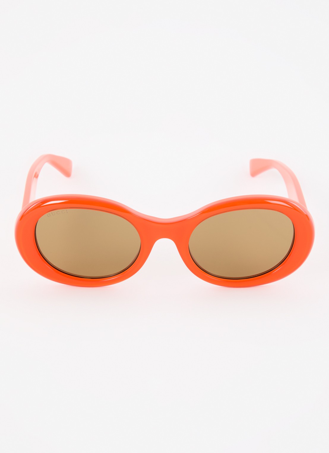 Gucci Retro zonnebril GG1587S - detail neonoranje