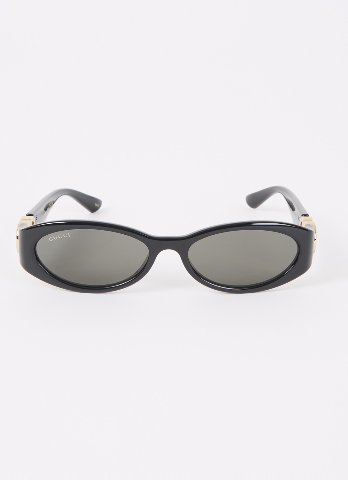 Gucci Retro zonnebril GG1660S - detail zwart