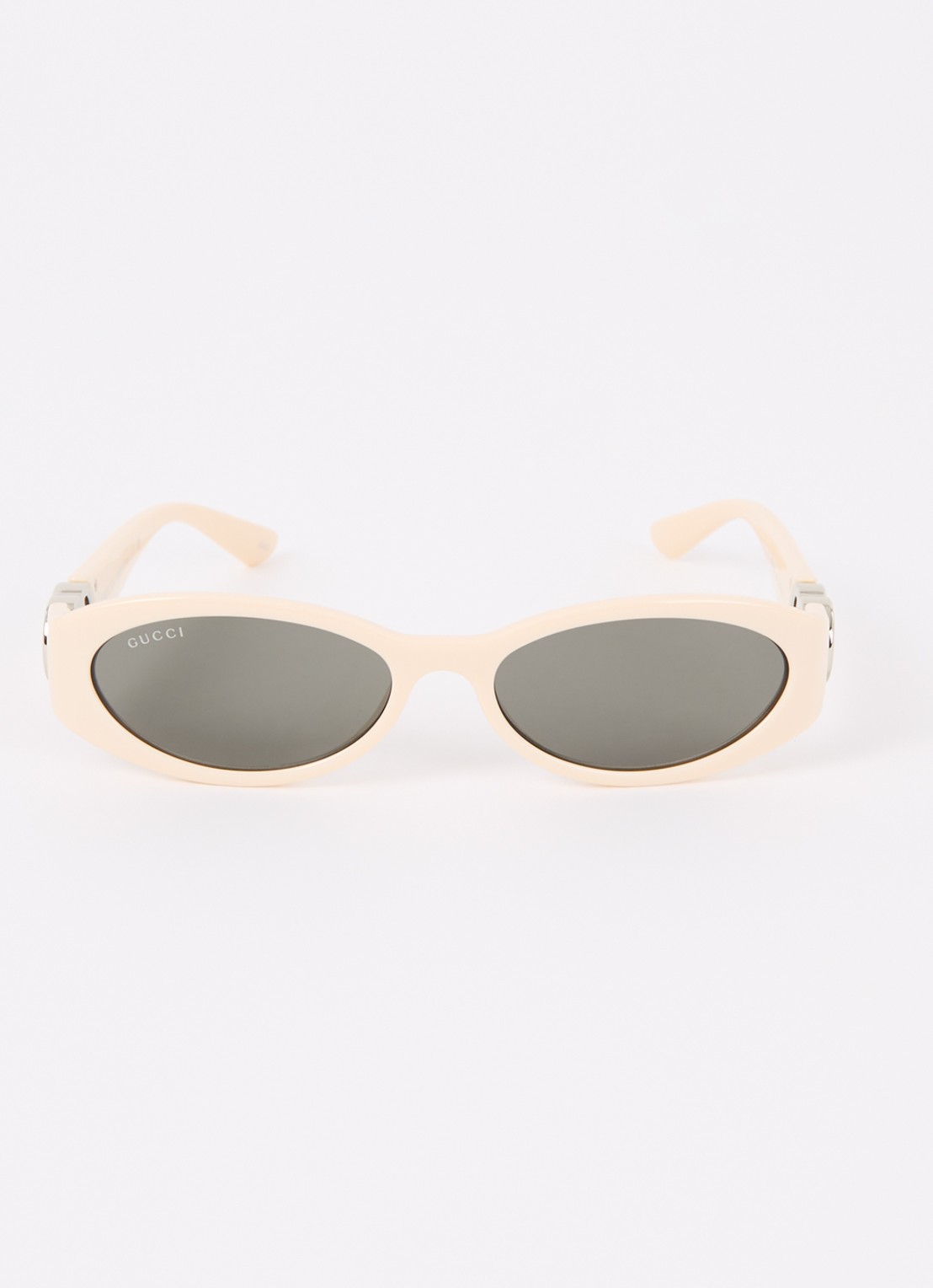 Gucci Retro zonnebril GG1660S - detail gebroken wit