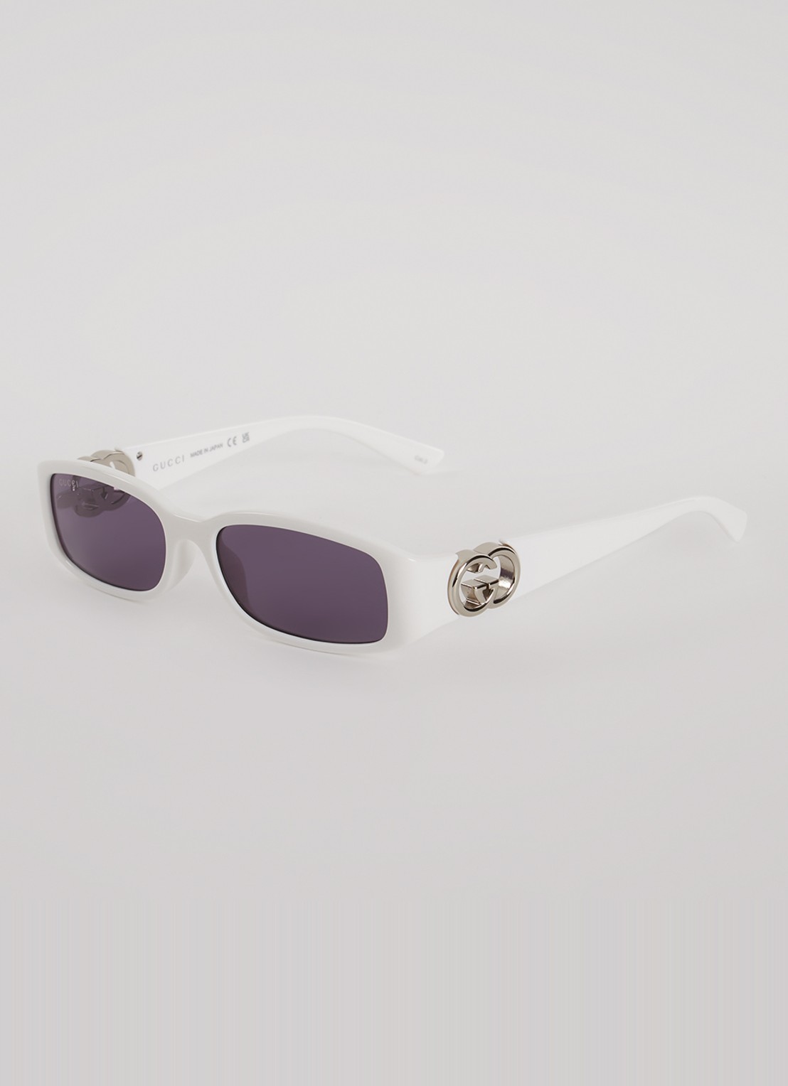 Gucci Retro zonnebril GG1661S - voorkant 4 wit