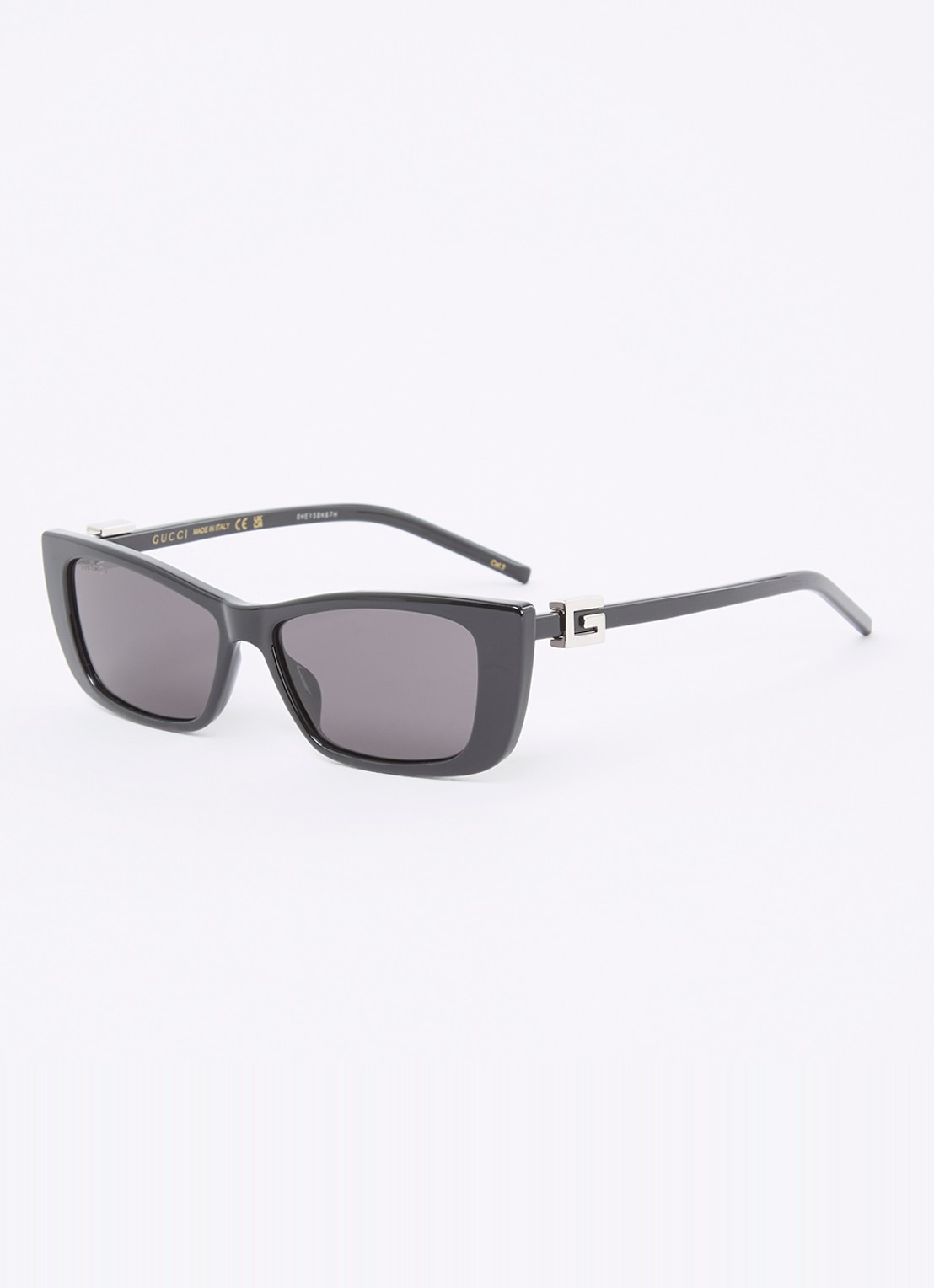 Gucci Retro zonnebril GG1681S - voorkant 4 zwart