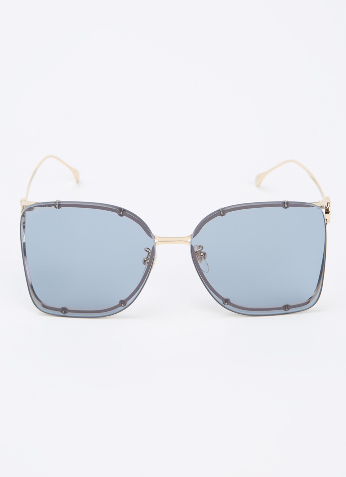 Gucci Retro zonnebril GG1713SA - detail 2 goud