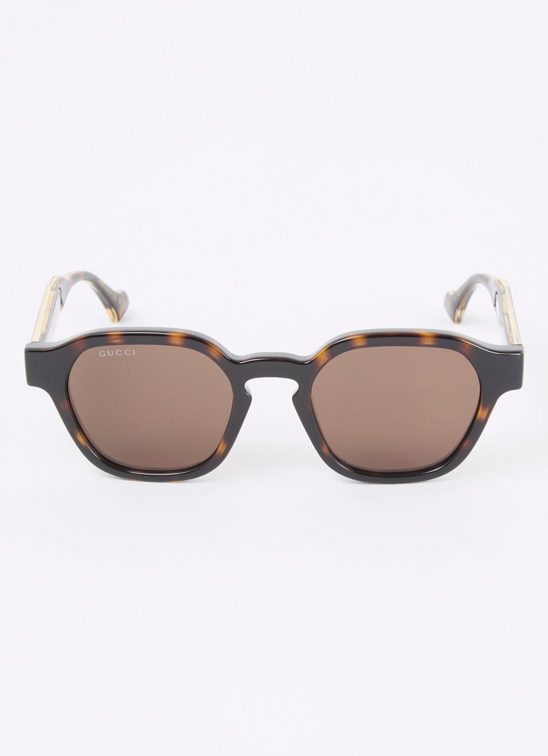 Gucci Retro zonnebril GG1730S  - detail 2 donkerbruin