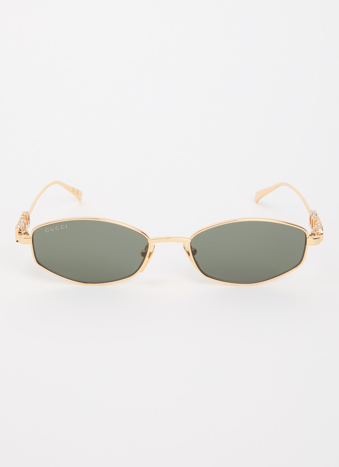 Gucci Retro zonnebril GG1802S - detail goud