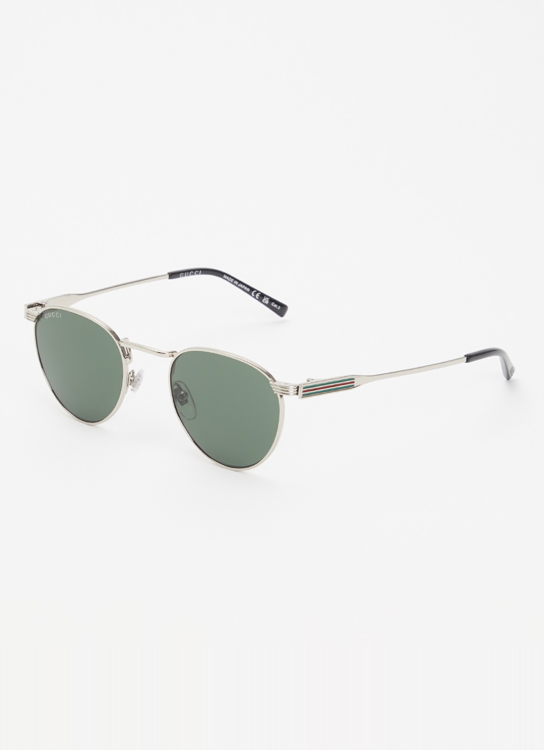 Gucci Retro zonnebril GG1875S - voorkant zilver