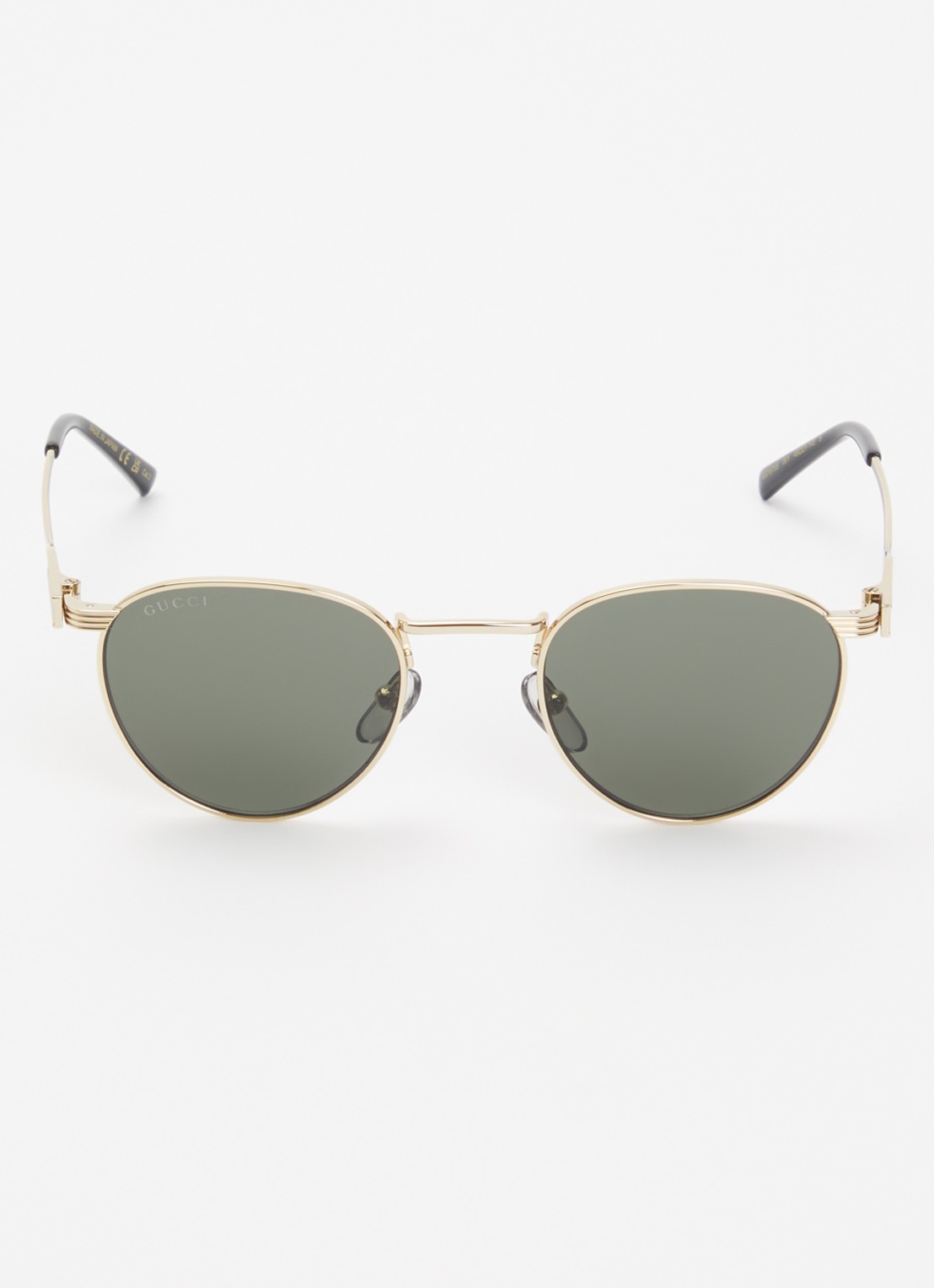 Gucci Retro zonnebril GG1875S - detail goud