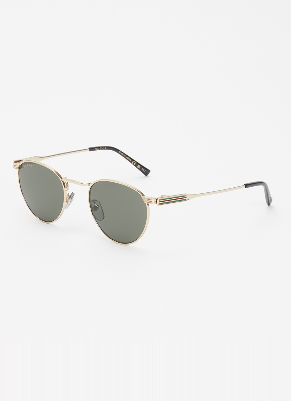Gucci Retro zonnebril GG1875S - voorkant 4 goud