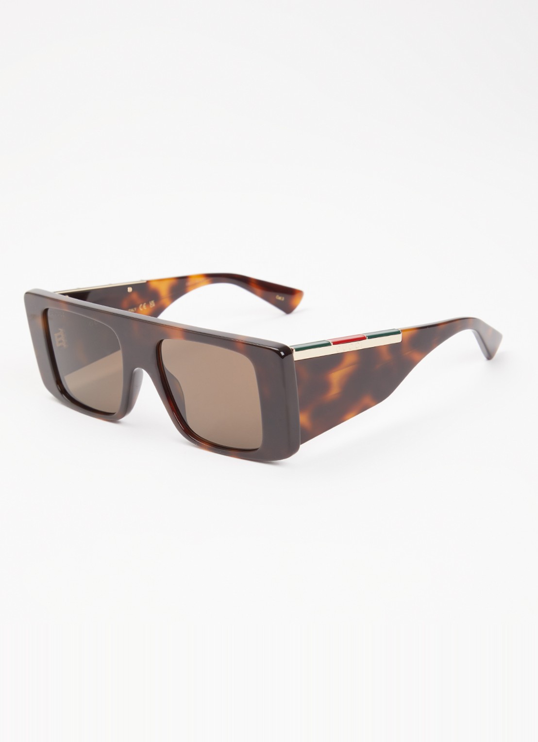 Gucci Retro zonnebril GG1888S - voorkant 4 bruin