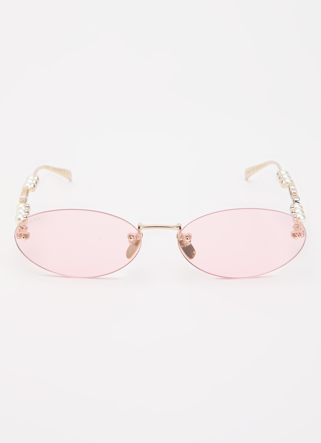 Gucci Retro zonnebril GG1922S - detail roze