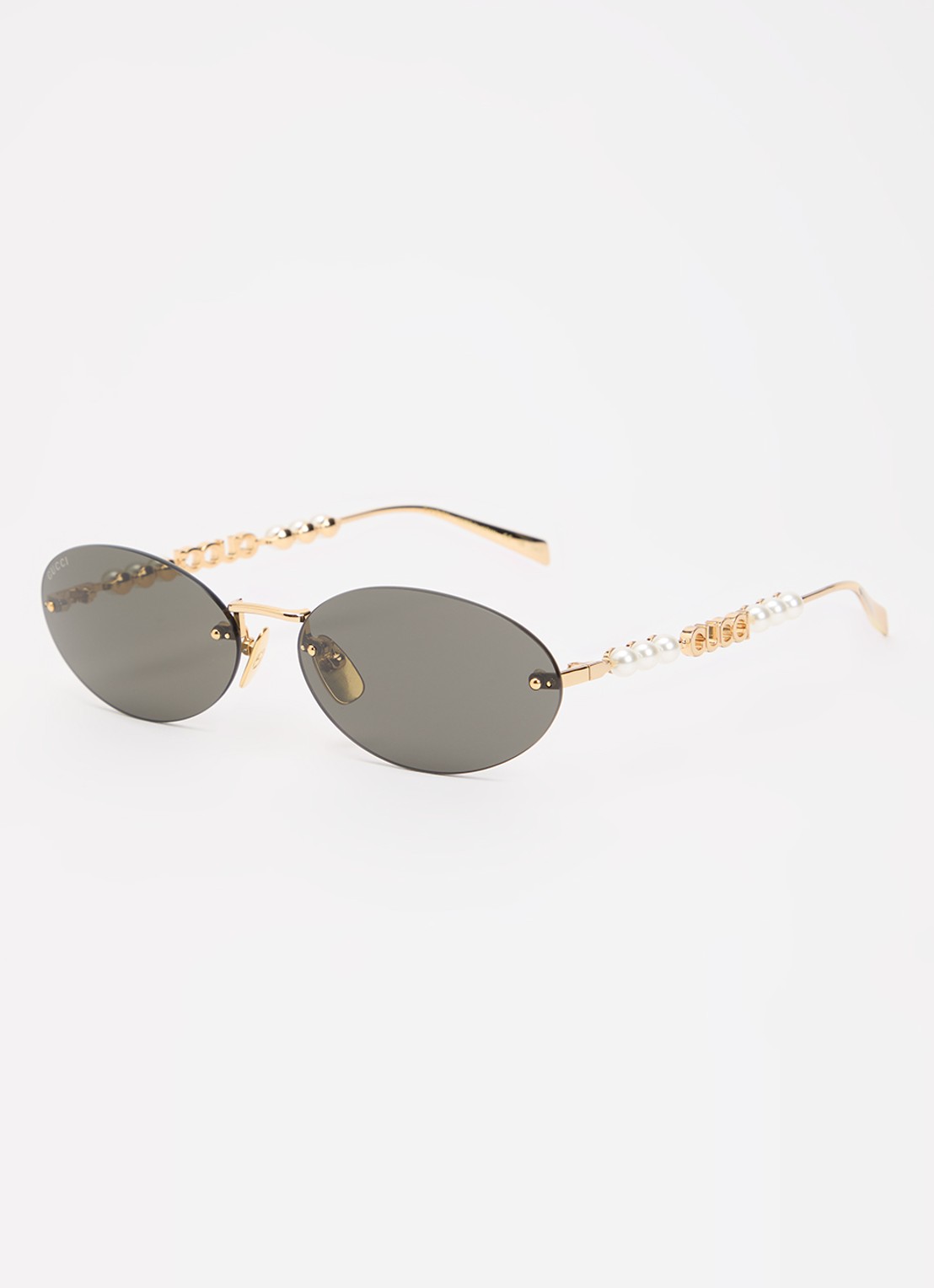 Gucci Retro zonnebril GG1922S - voorkant grijs