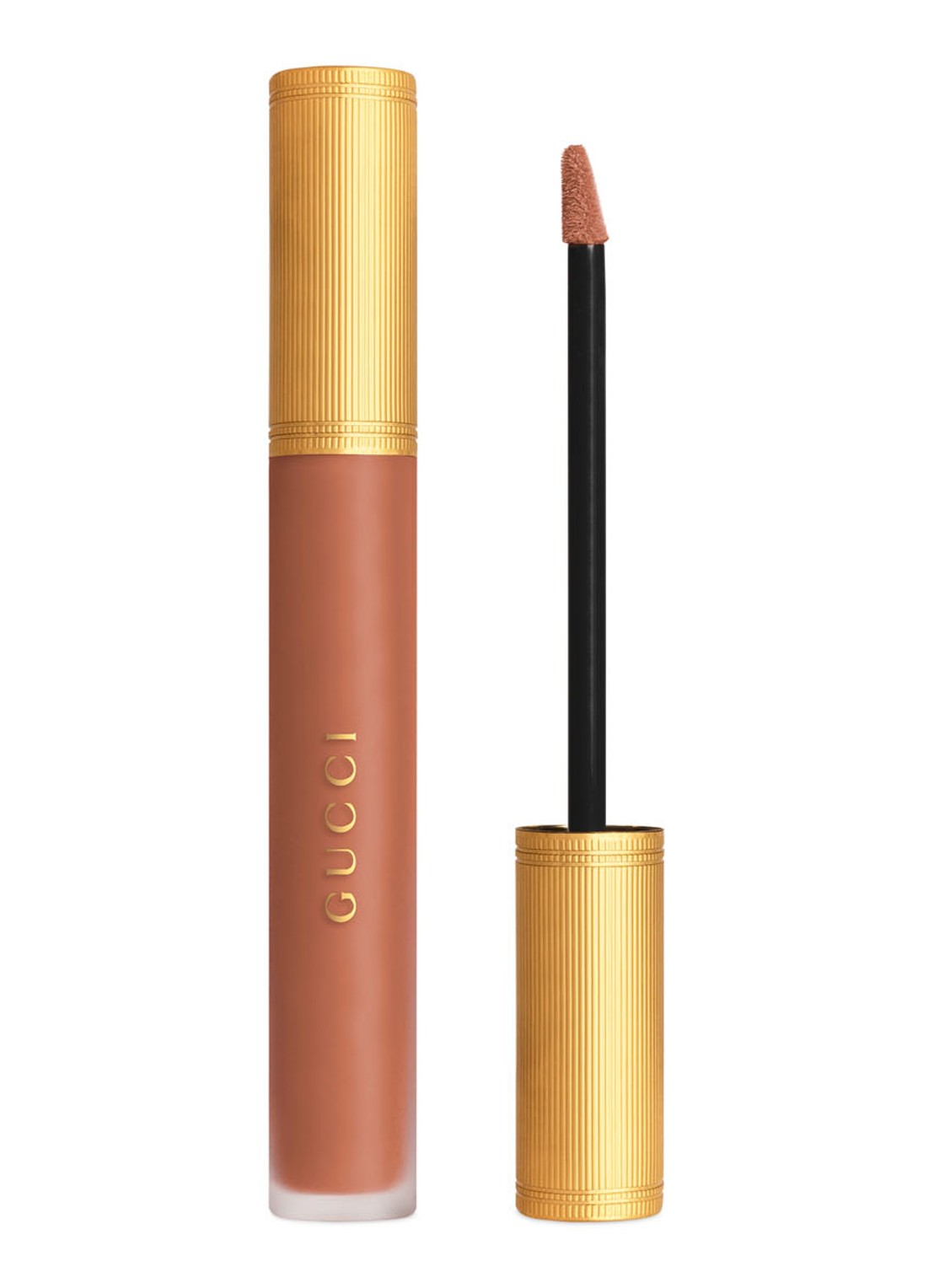 Gucci Rouge à Lèvres Liquide Mat Soft Matte Liquid Lipstick - voorkant 315 may peach