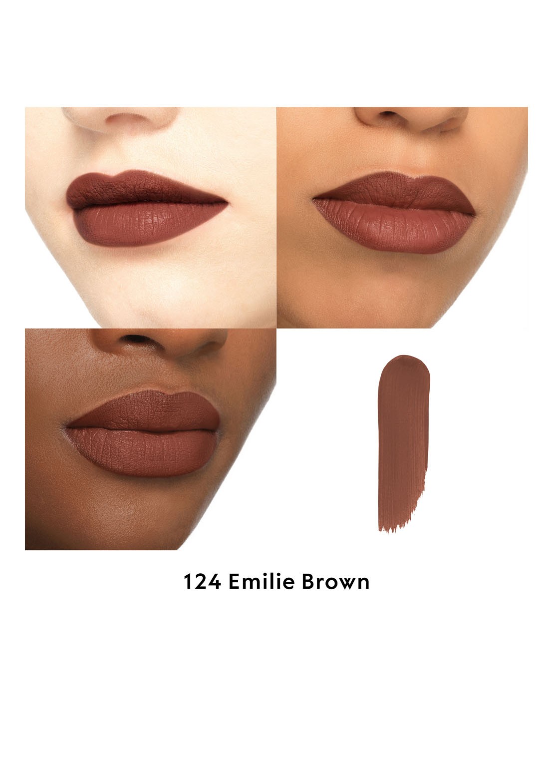 Gucci Rouge à Lèvres Liquide Mat Soft Matte Liquid Lipstick - detail 2 124 emily brown