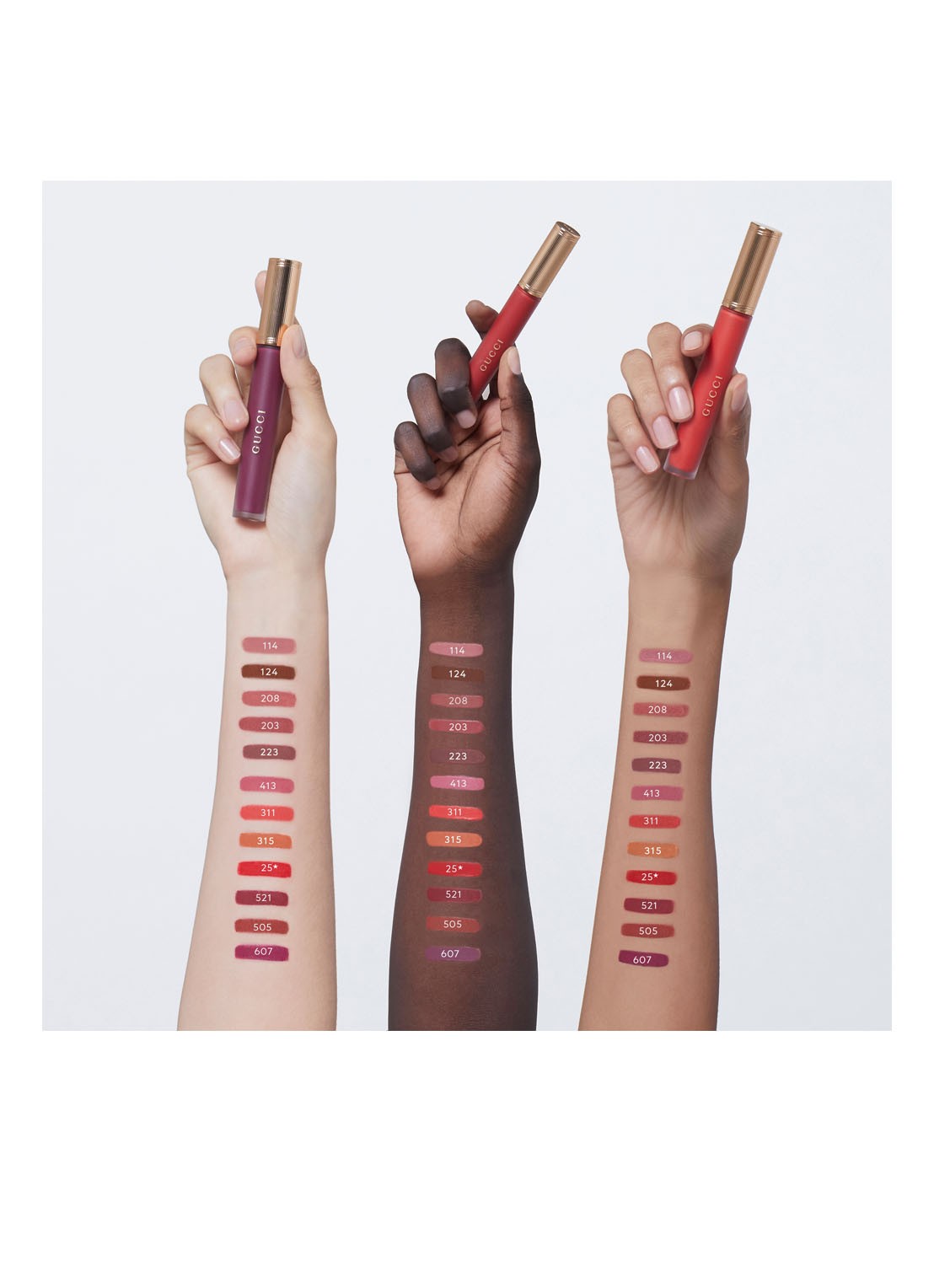 Gucci Rouge à Lèvres Liquide Mat Soft Matte Liquid Lipstick - detail 3 124 emily brown