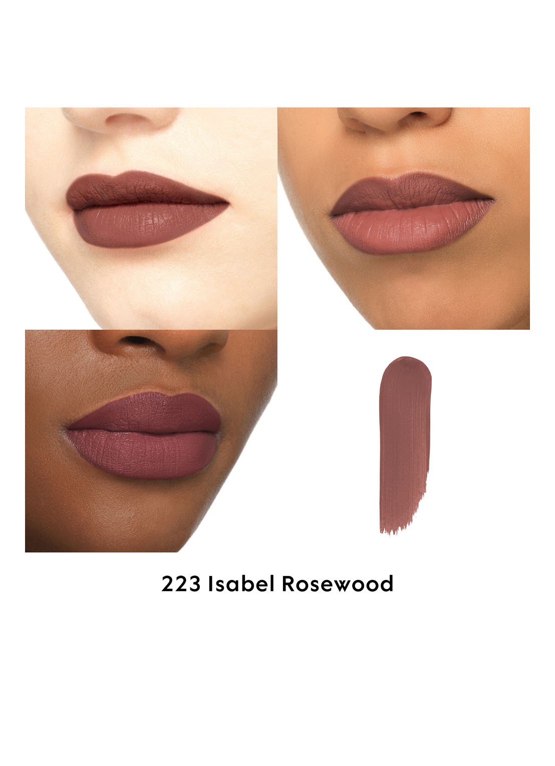 Gucci Rouge à Lèvres Liquide Mat Soft Matte Liquid Lipstick - detail 4 223 isabel rosewood