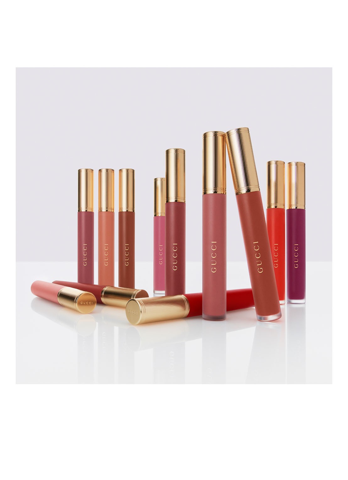 Gucci Rouge à Lèvres Liquide Mat Soft Matte Liquid Lipstick - detail 7 223 isabel rosewood