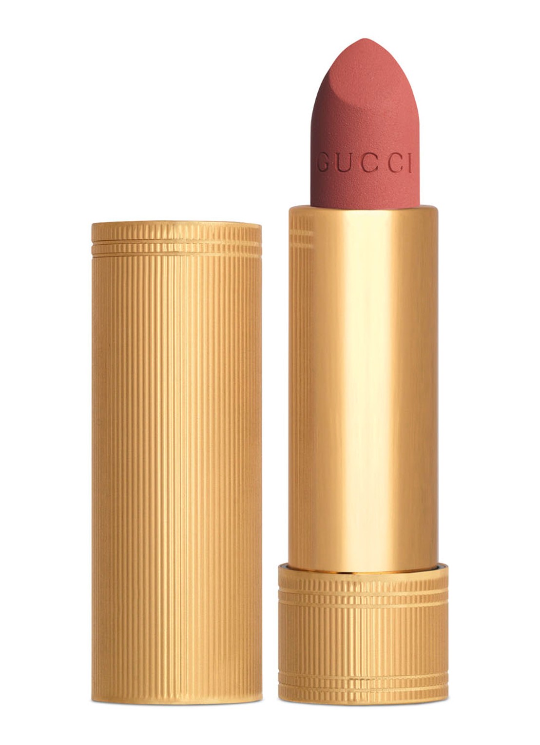 Gucci Rouge à Lèvres Matte Finish - matte Lipstick  - voorkant 305 ruby firelight