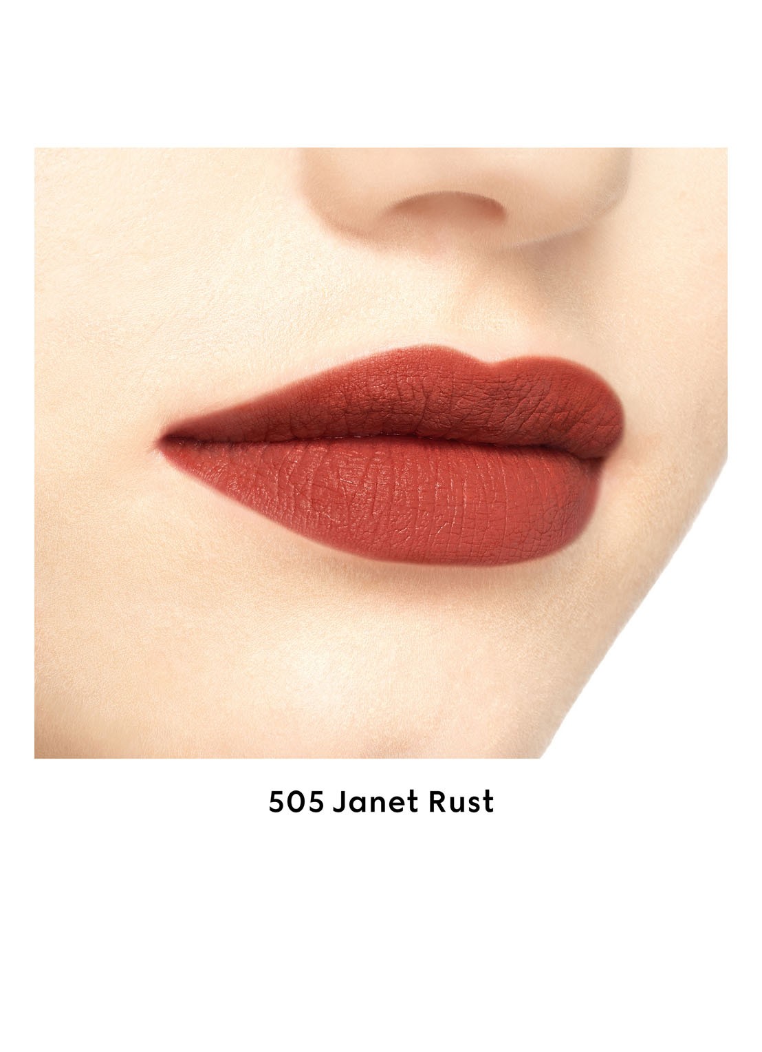 Gucci Rouge à Lèvres Matte Finish - matte Lipstick  - detail 5 505 janet rust