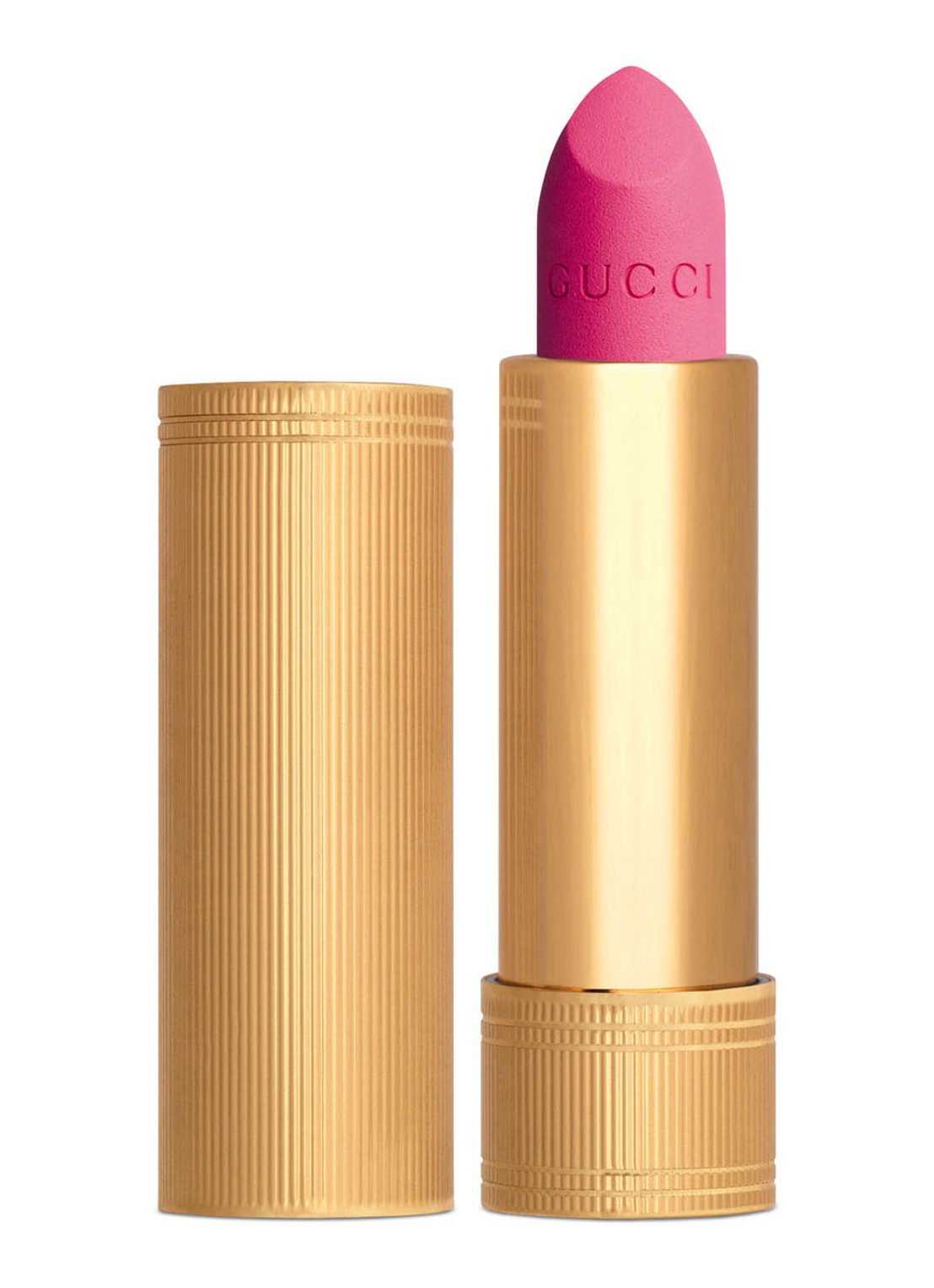 Gucci Rouge à Lèvres Matte Finish - matte Lipstick  - voorkant 407 patricia pink