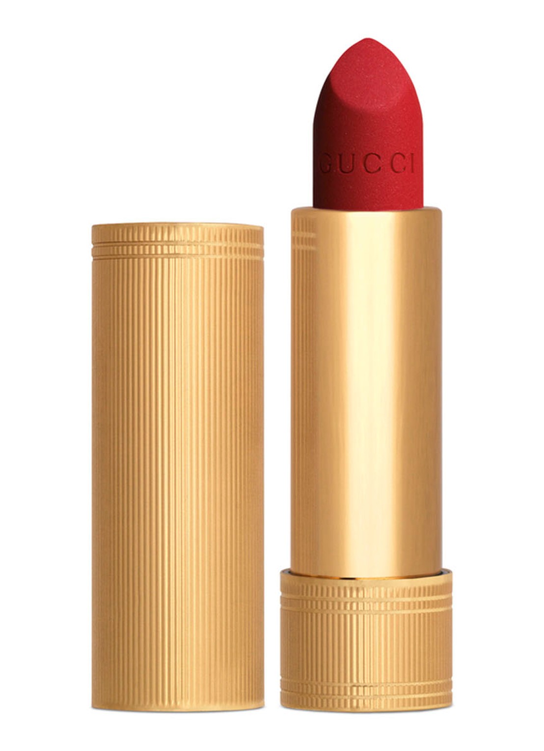 Gucci Rouge à Lèvres Matte Finish - matte Lipstick  - voorkant 501 constance vermill