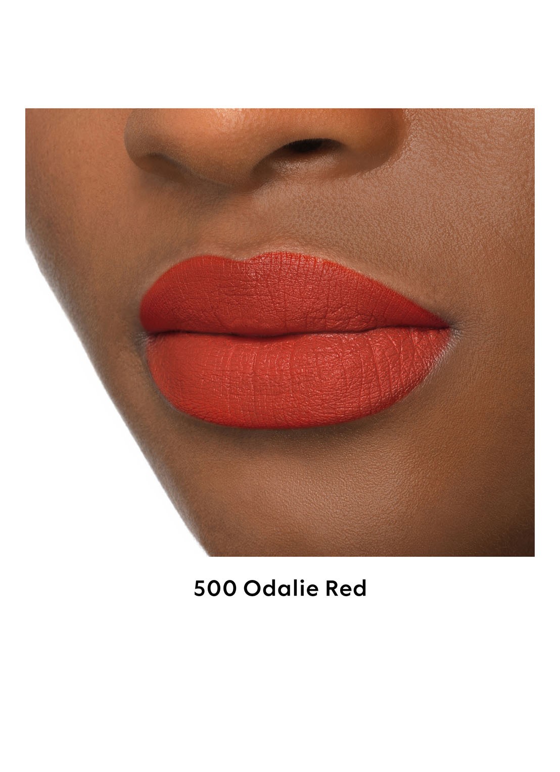 Gucci Rouge à Lèvres Matte Finish - matte Lipstick  - detail 7 500 odalie red