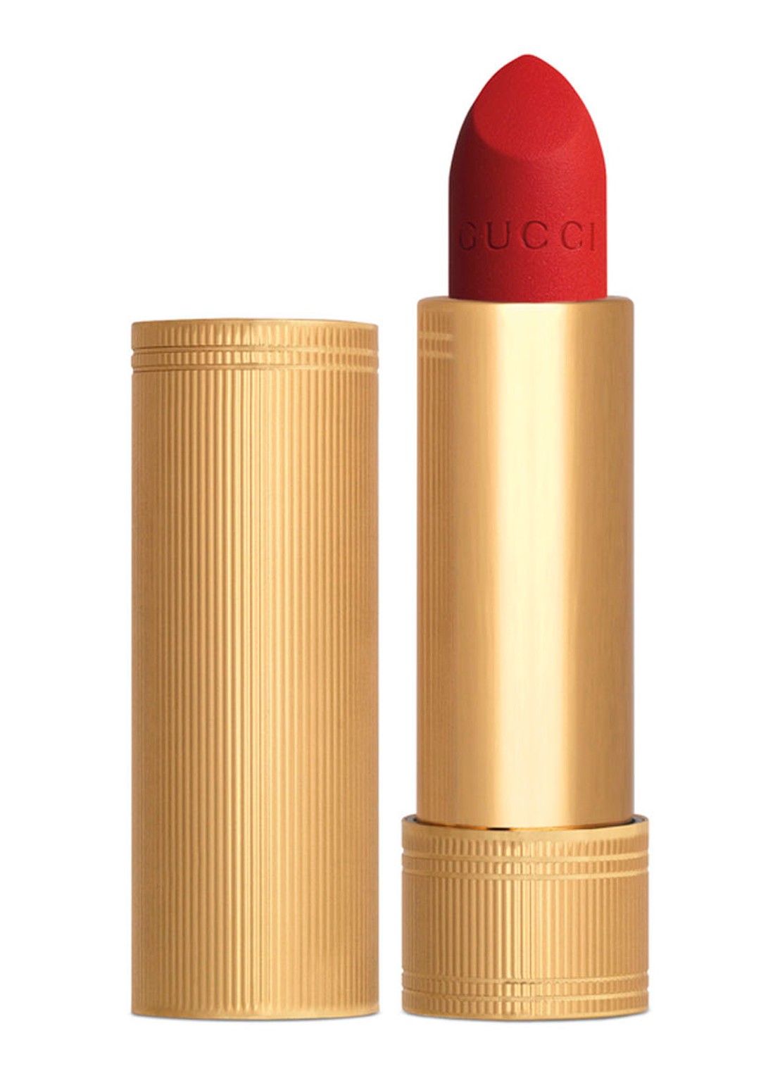 Gucci Rouge à Lèvres Matte Finish - matte Lipstick  - voorkant 500 odalie red