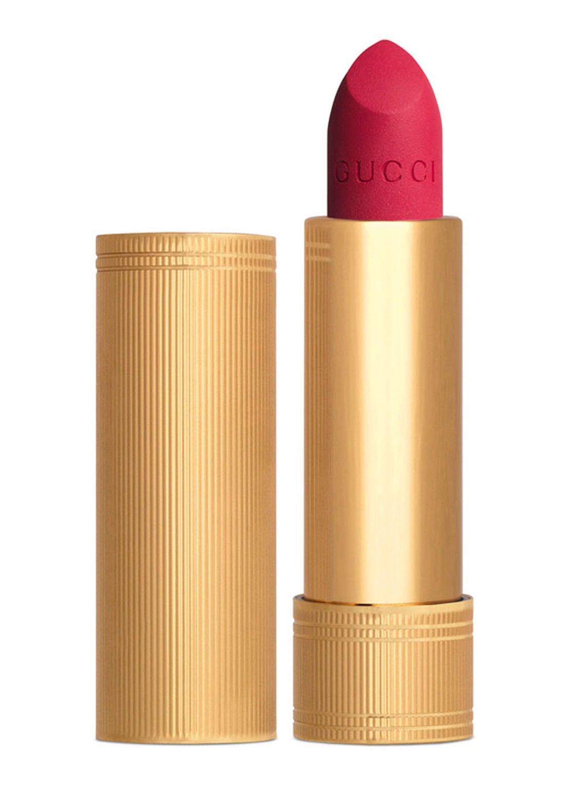 Gucci Rouge à Lèvres Matte Finish - matte Lipstick  - voorkant 6 401 three wise girls