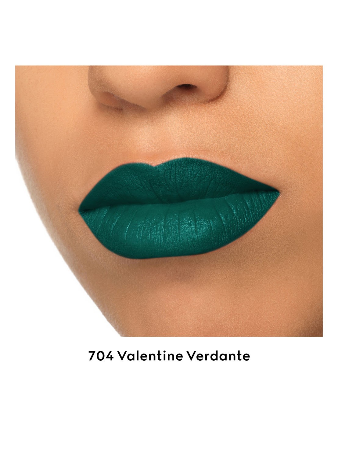 Gucci Rouge à Lèvres Matte Finish - matte Lipstick  - detail 4 704 valentine verdant