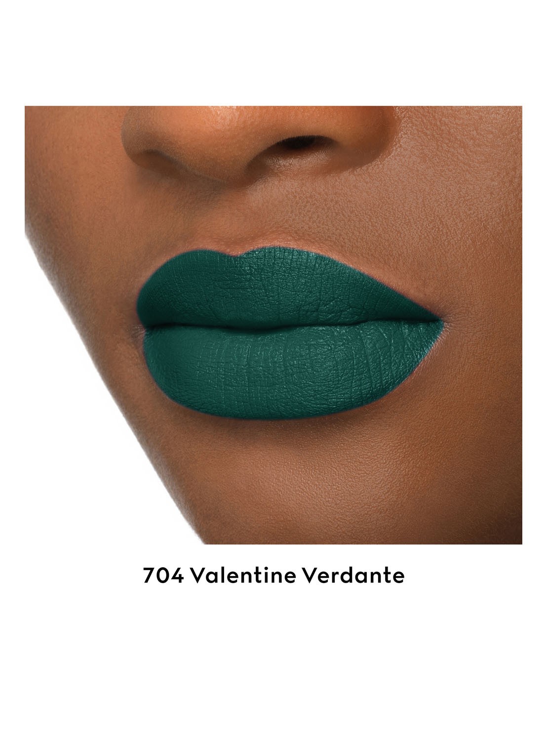 Gucci Rouge à Lèvres Matte Finish - matte Lipstick  - detail 5 704 valentine verdant