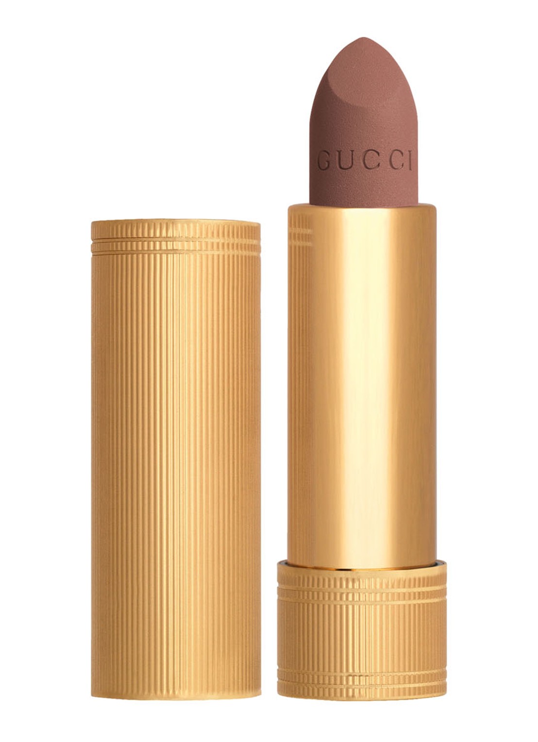 Gucci Rouge à Lèvres Matte Finish - matte Lipstick  - voorkant 6 220 - suzanne sunset