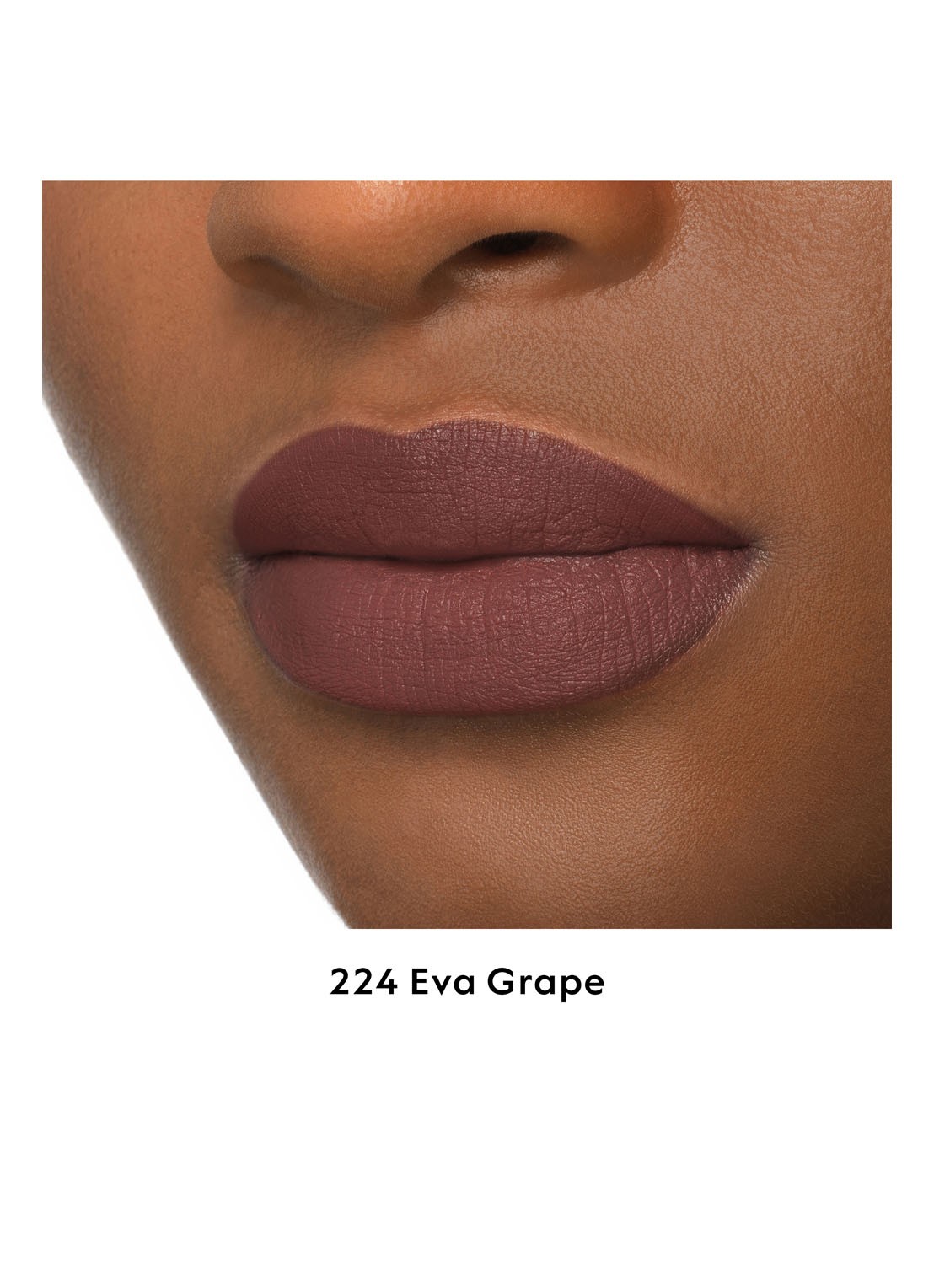 Gucci Rouge à Lèvres Matte Finish - matte Lipstick  - detail 5 224 - eva grape