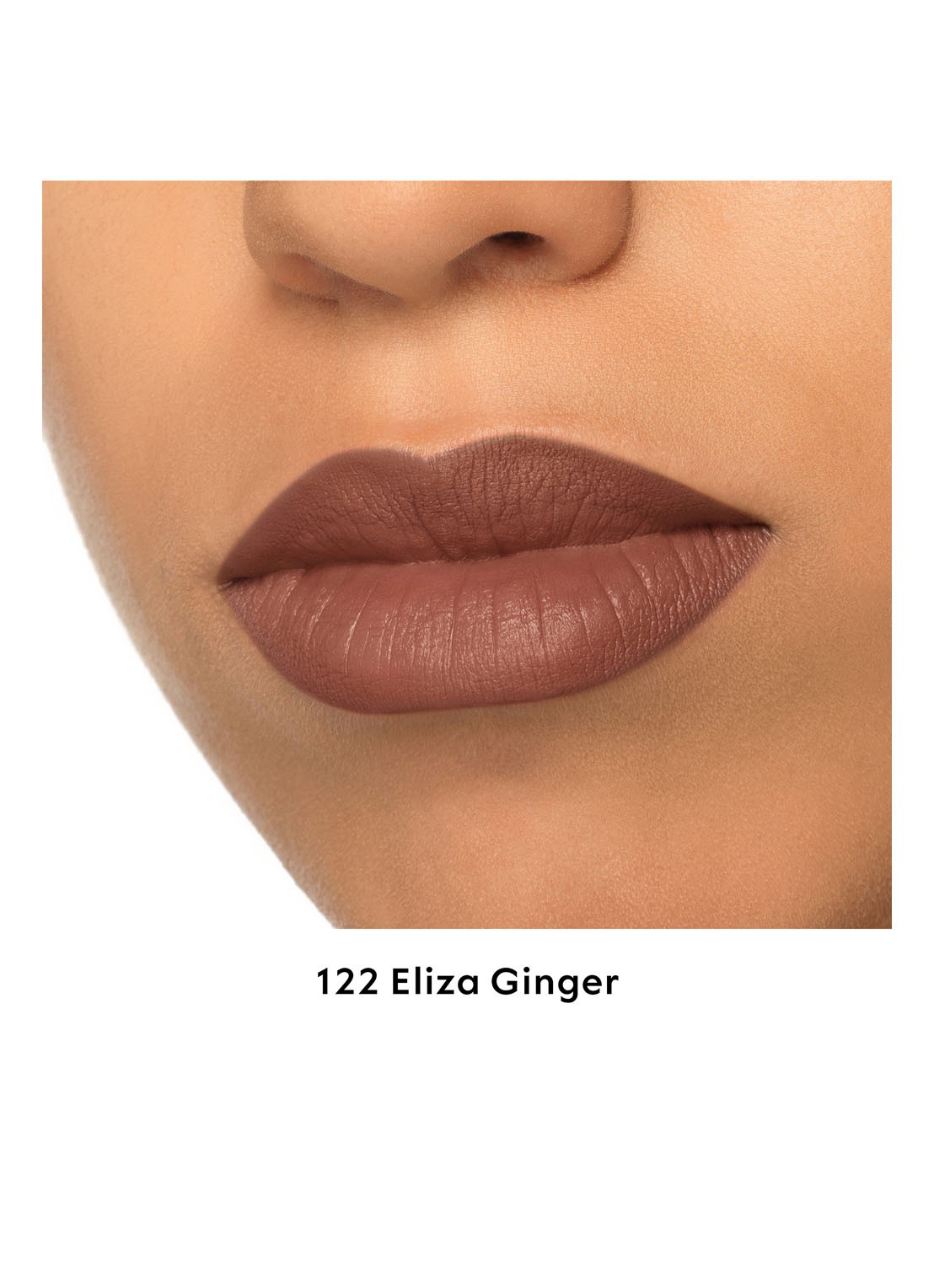 Gucci Rouge à Lèvres Matte Finish - matte Lipstick  - detail 4 122 - eliza ginger