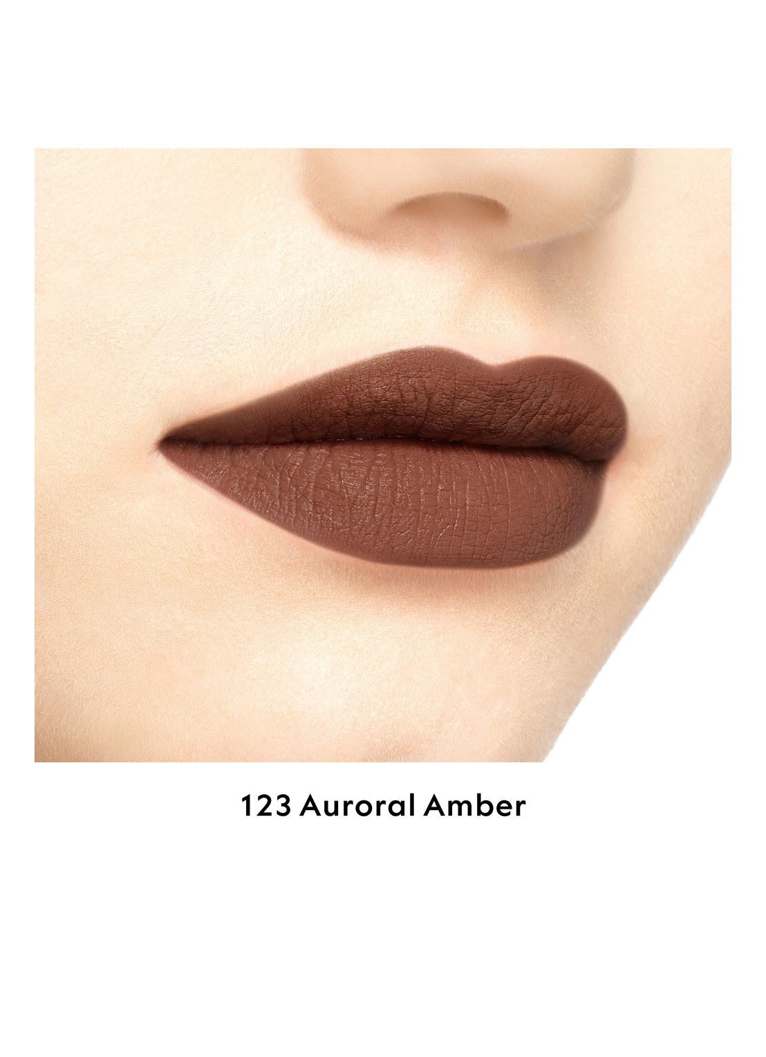 Gucci Rouge à Lèvres Matte Finish - matte Lipstick  - detail 3 123 - auroral amber