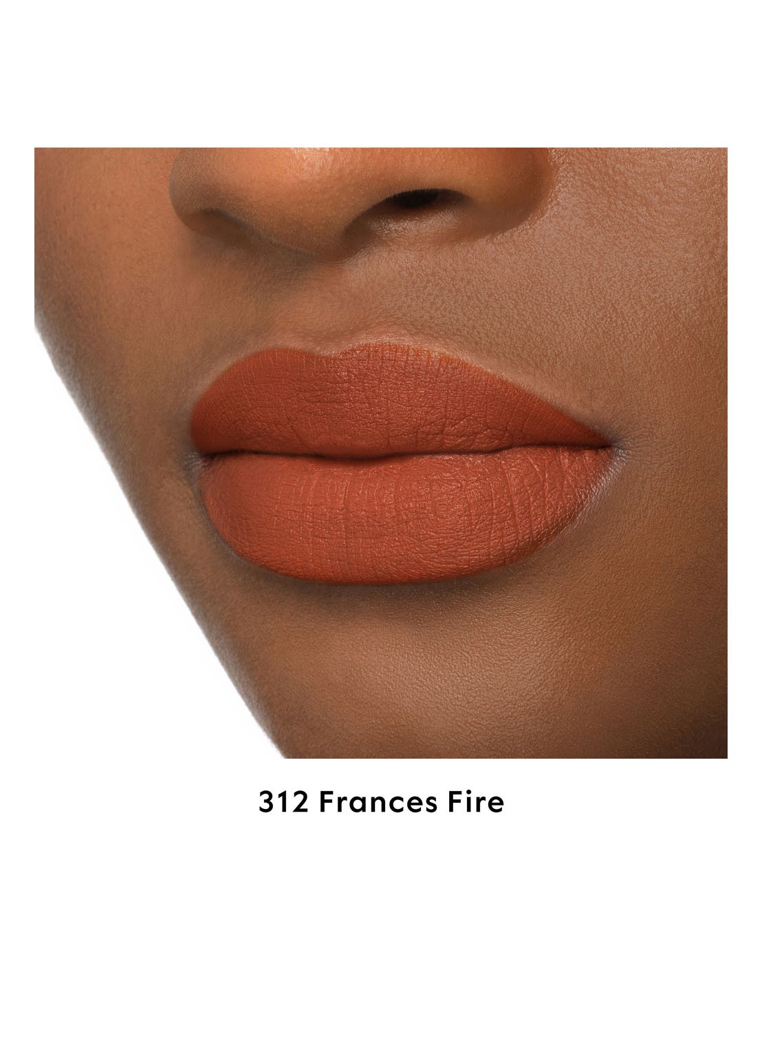 Gucci Rouge à Lèvres Matte Finish - matte Lipstick  - detail 5 frances fire