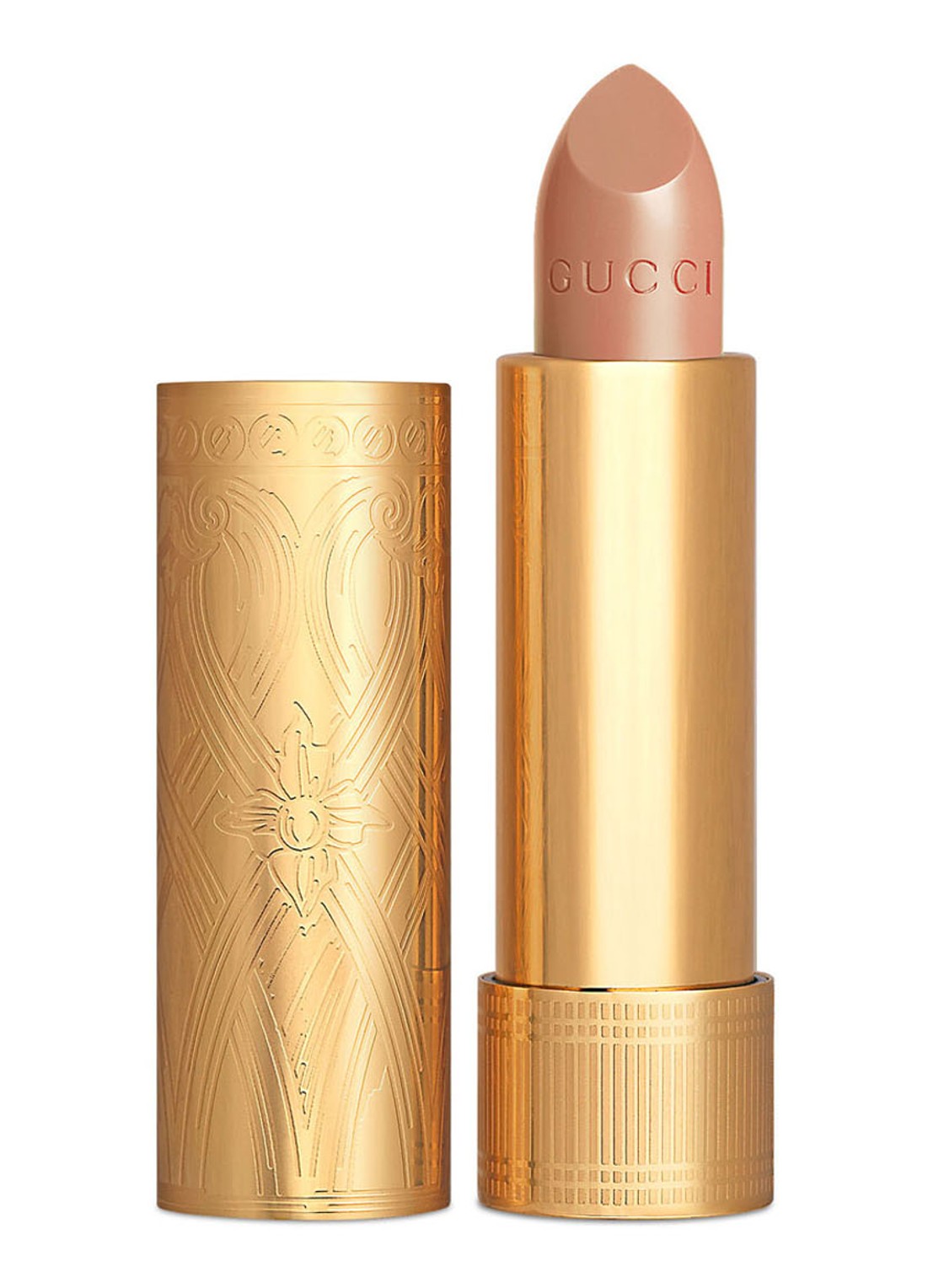 Gucci Rouge à Lèvres Satin - lipstick  - voorkant 100 linda beige