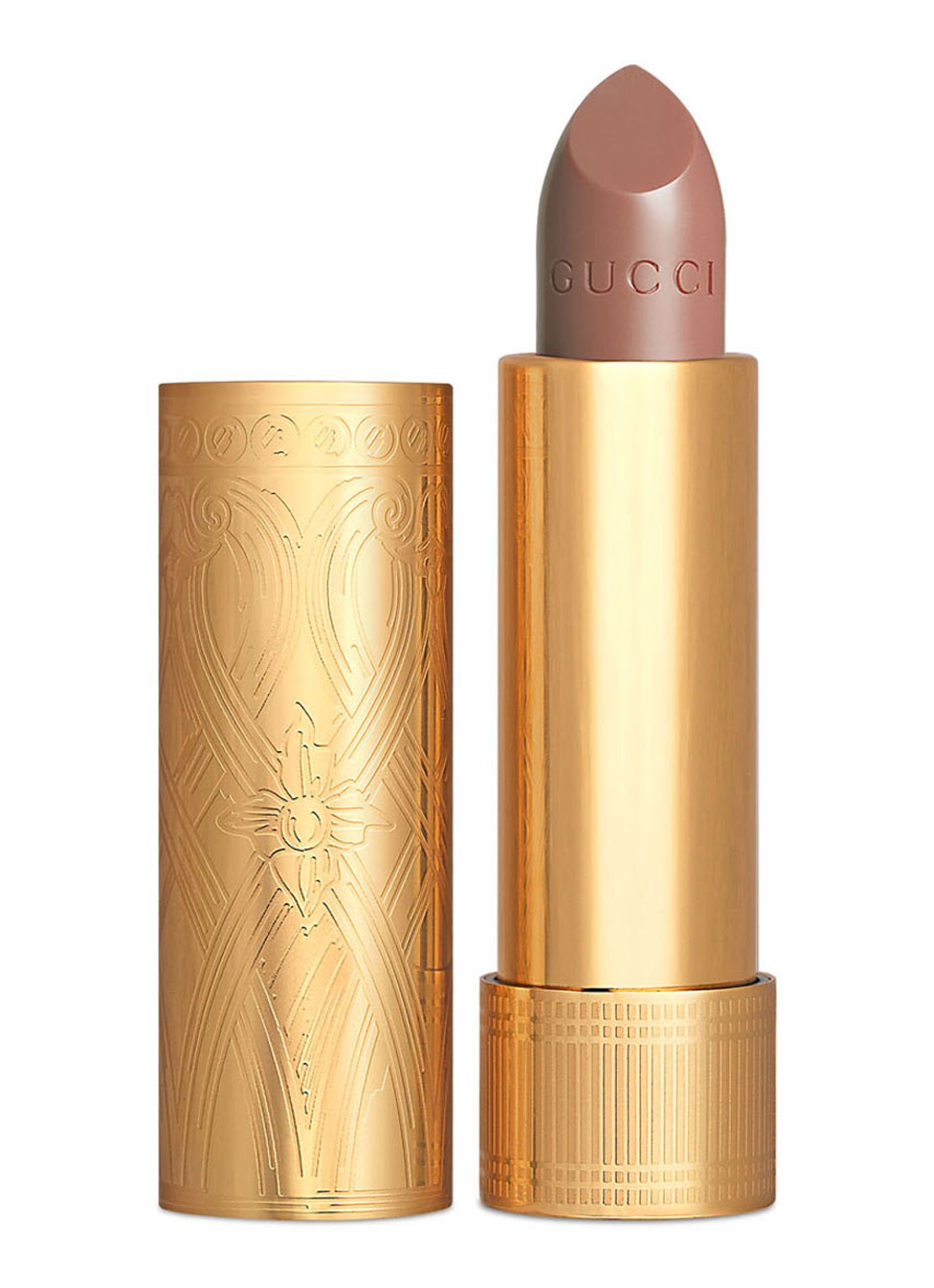 Gucci Rouge à Lèvres Satin - lipstick  - voorkant 204 peggy taupe