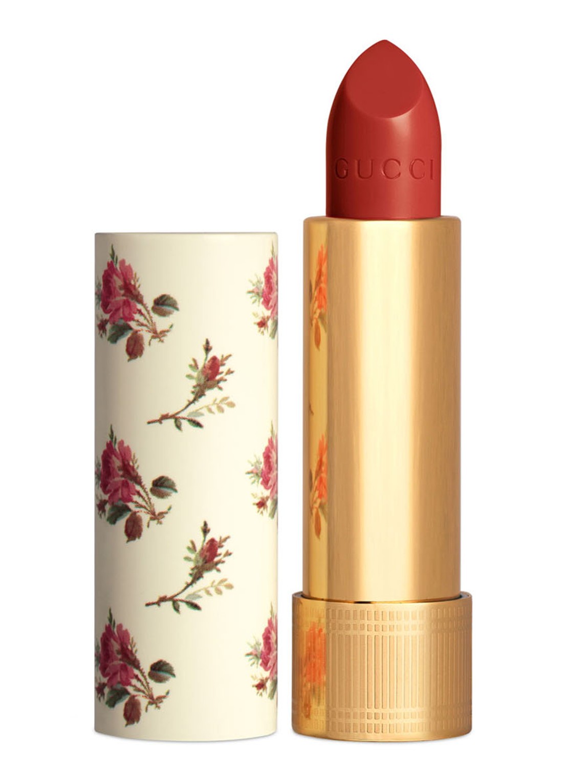 Gucci Rouge à Lèvres Voile Lipstick - voorkant 6 janet rust