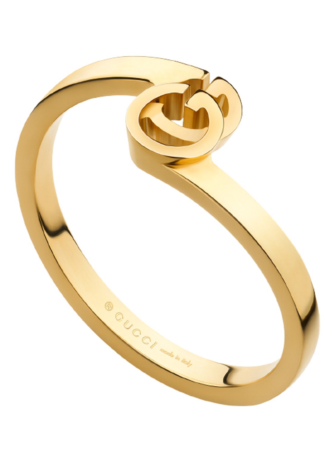 Gucci Running ring van 18 karaat goud - voorkant goud