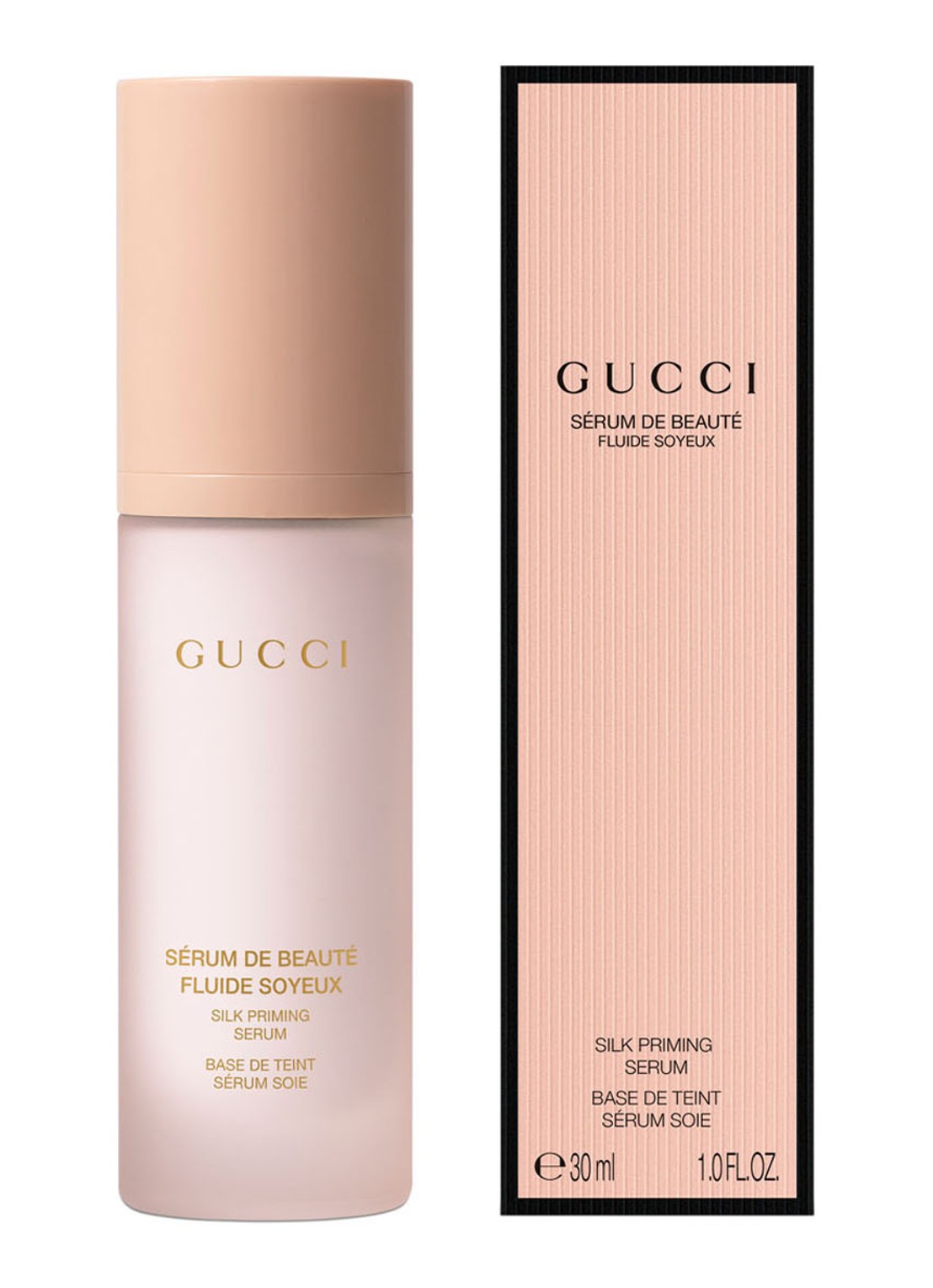 Gucci Sérum De Beauté Fluide Soyeux - Silk Priming serum - voorkant 5 transparant