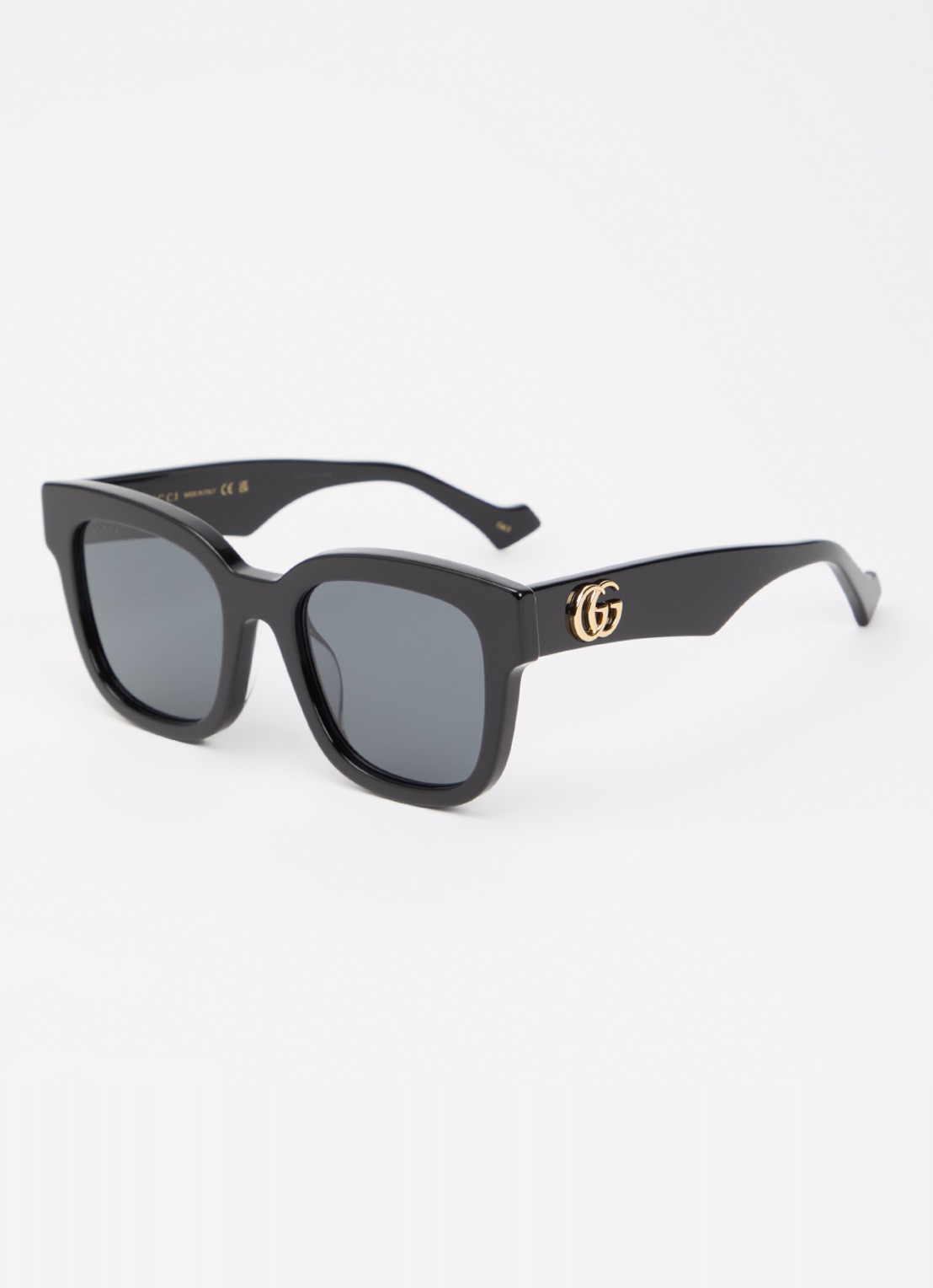 Gucci Wayfarer zonnebril GG0998S - voorkant zwart