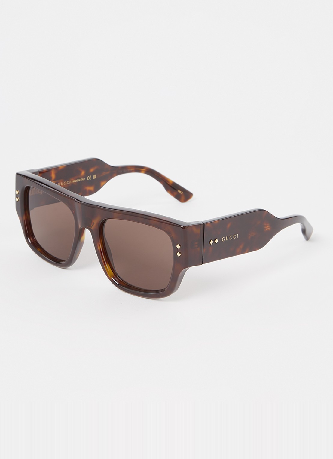 Gucci Wayfarer zonnebril GG1262S - voorkant 4 bruin