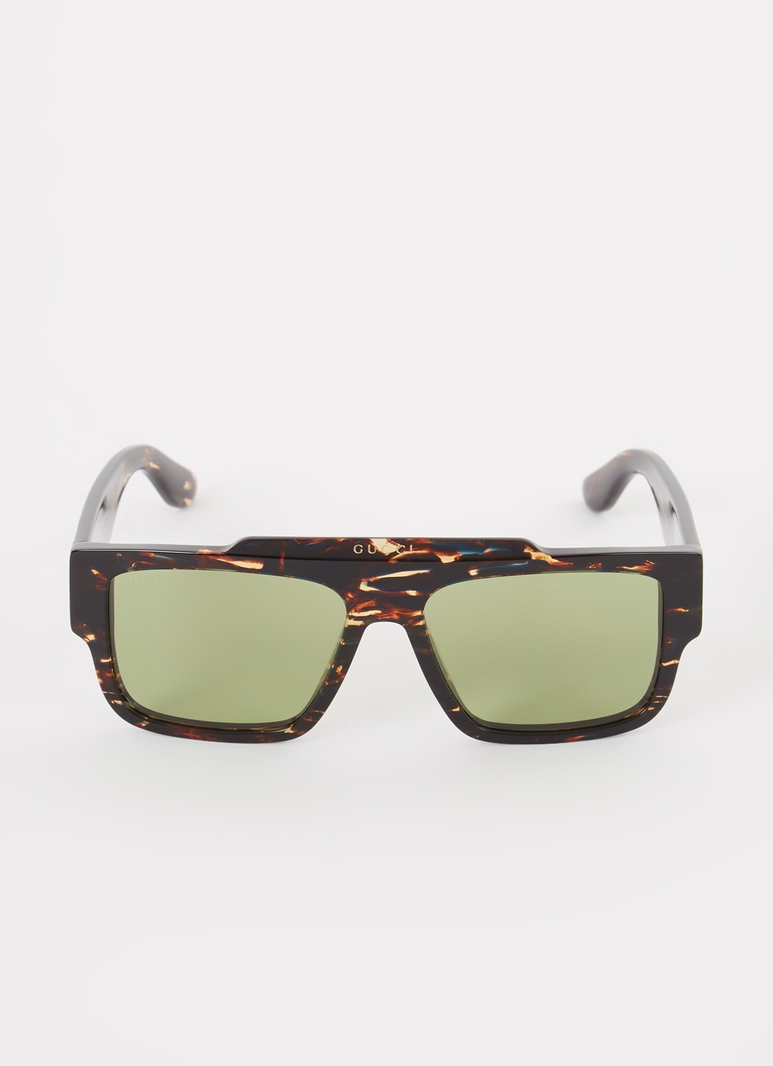 Gucci Wayfarer zonnebril GG1460S - detail 3 donkerbruin