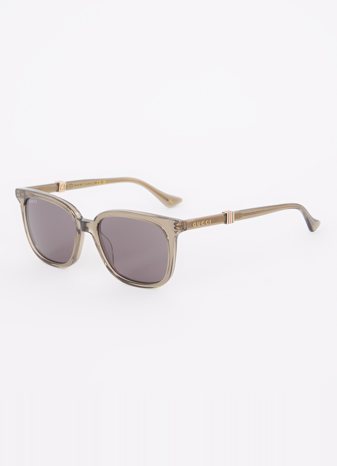 Gucci Wayfarer zonnebril GG1493S - voorkant khaki