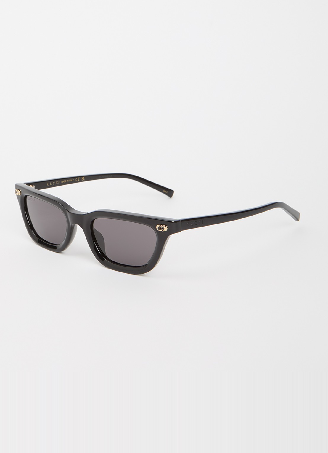 Gucci Wayfarer zonnebril GG1944S - voorkant diepzwart
