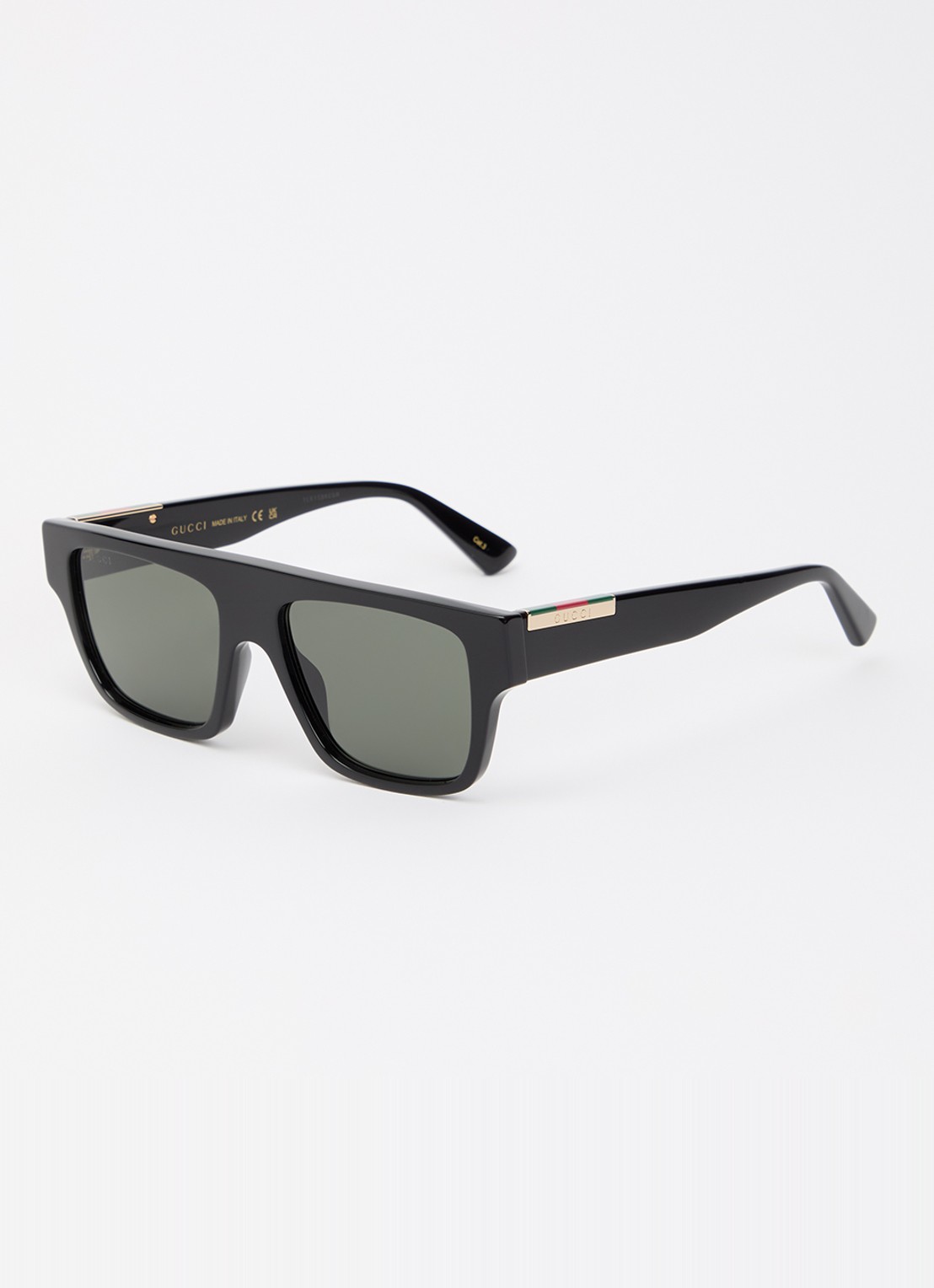 Gucci Wayfarer zonnebril GG1960S - voorkant 4 donkergrijs