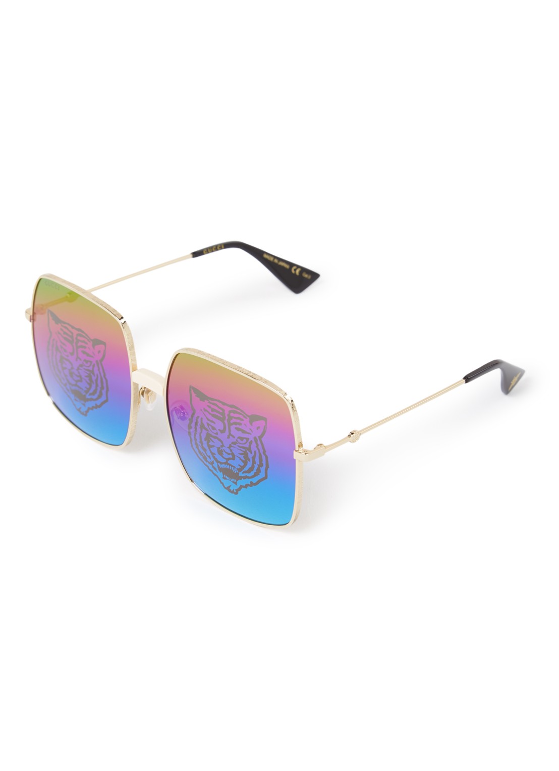 Gucci Zonnebril GG0414S - voorkant 3 goud